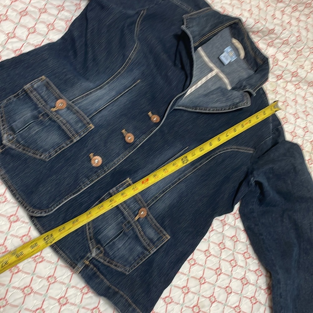 Bass denim jacket with copper buttons - Picture 6 of 6